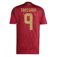 Belgium Leandro Trossard #9 Replica Home Shirt Euro 2024 Short Sleeve